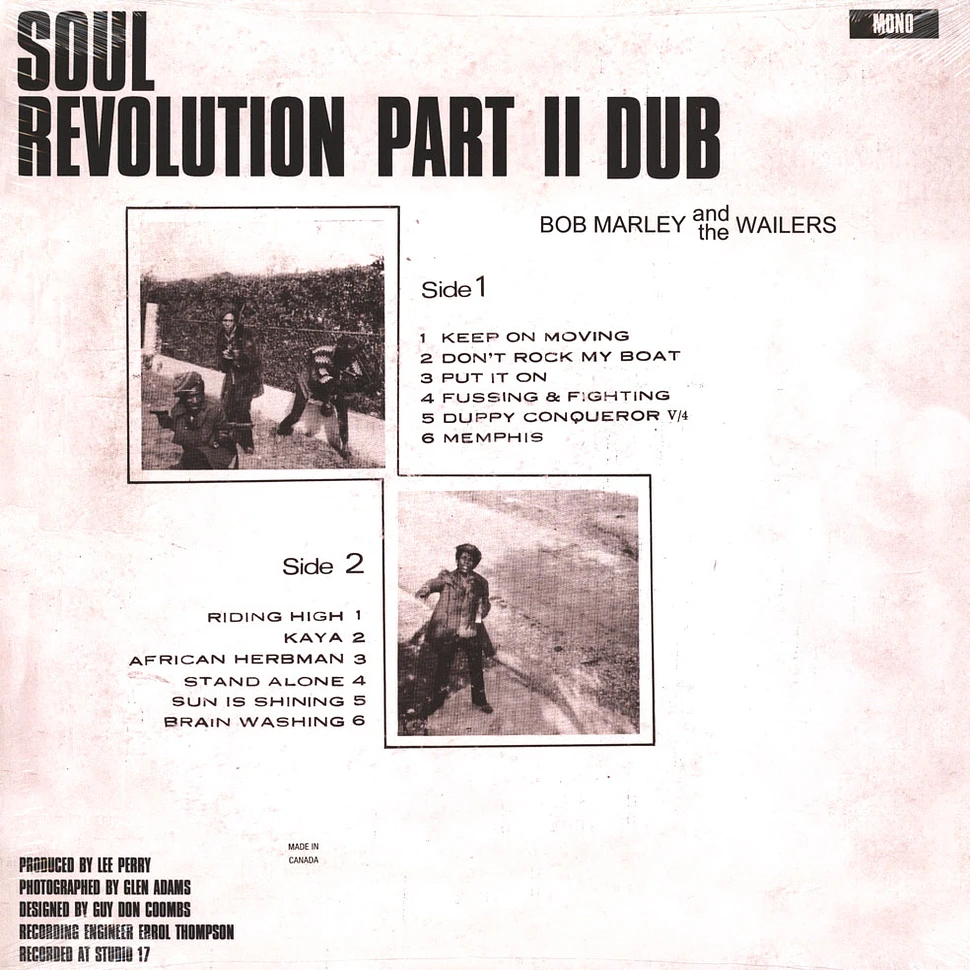 Bob Marley & The Wailers - Soul Revolution Part II Dub Blue Vinyl Edition