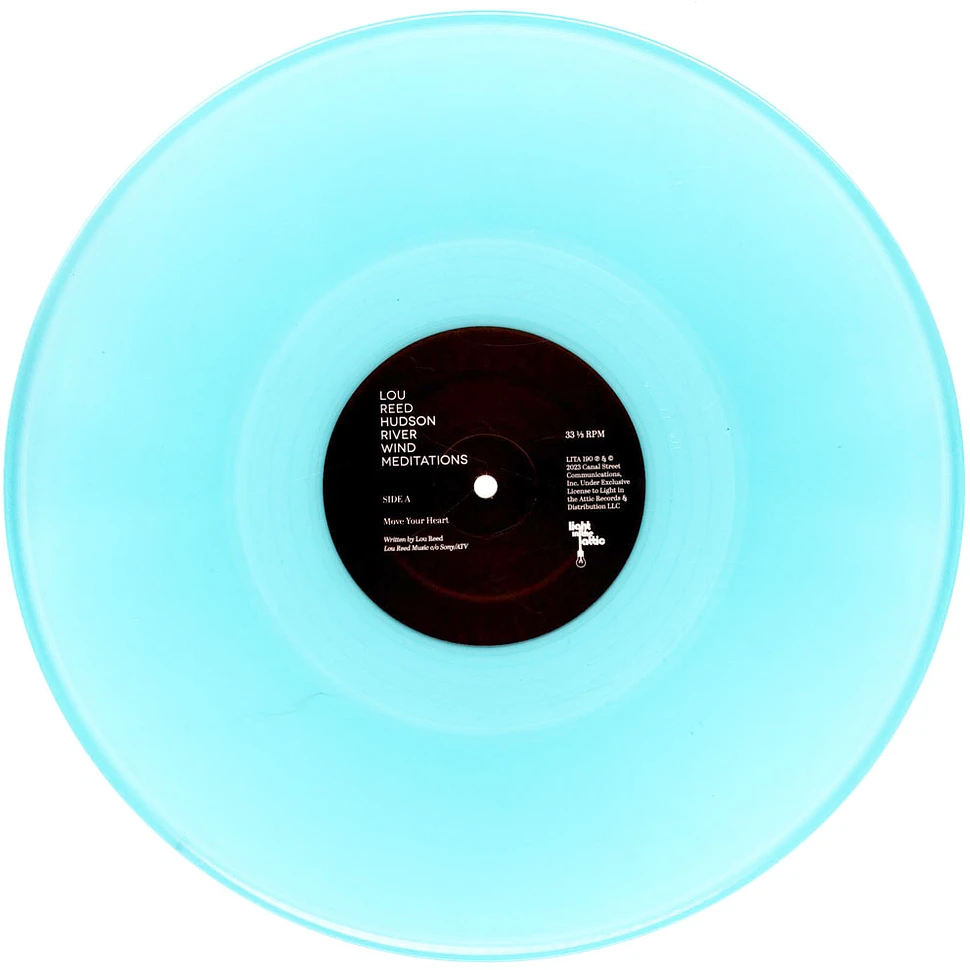 Lou Reed - Hudson River Wind Meditations Glacial Blue Vinyl Edition