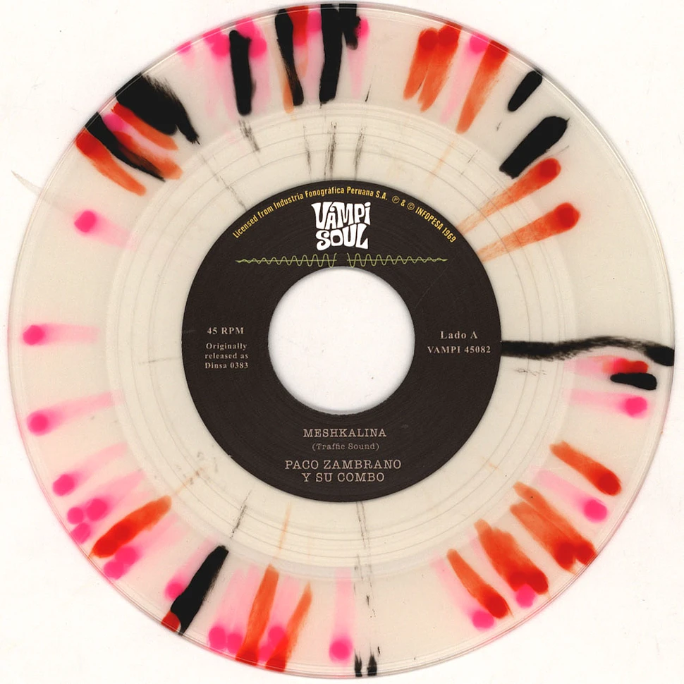 Paco Zambrano Y Su Combo / Traffic Sound - Meshkalina/Meshkalina Splatter Vinyl Edition