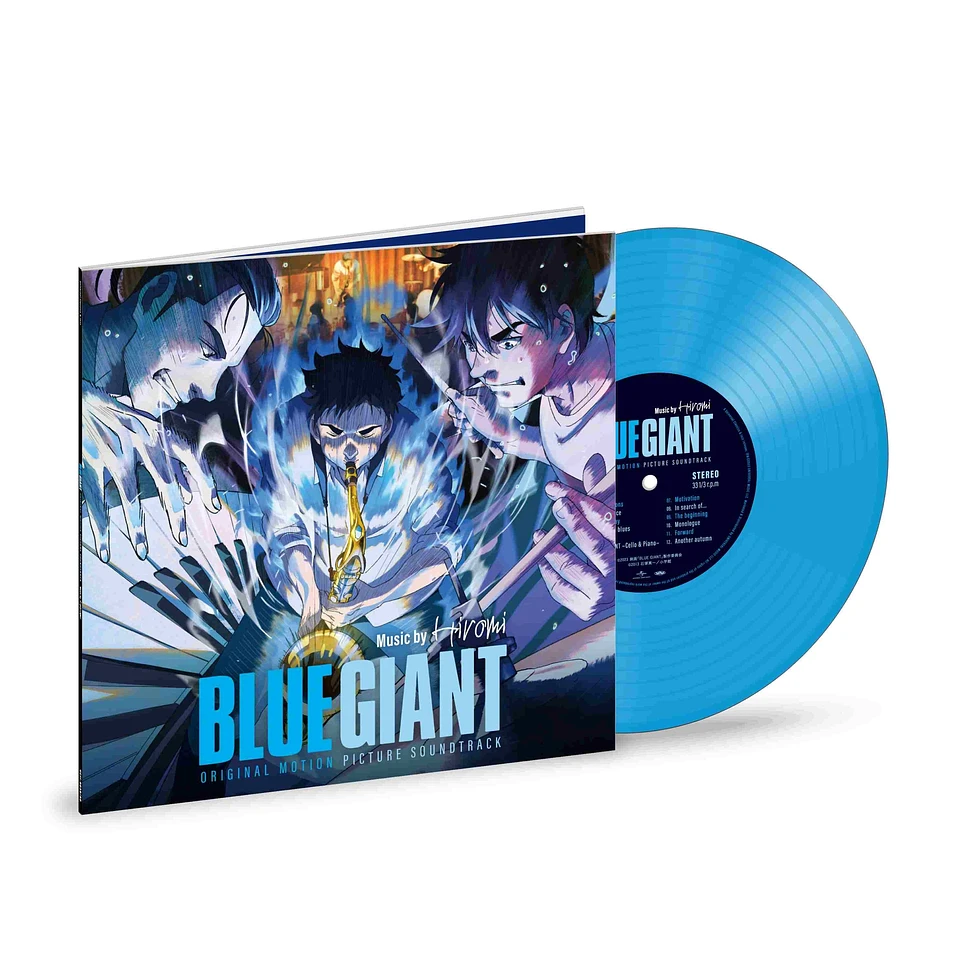 Hiromi - OST Blue Giant Blue Vinyl Edition