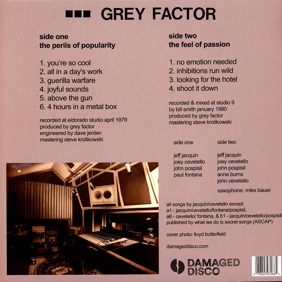 Grey Factor - 1979-1980 A.D. (Complete Studio Recordings)