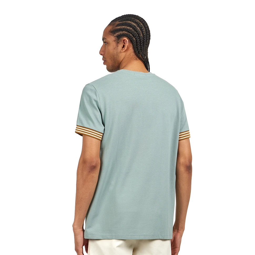 Fred Perry - Striped Cuff T-Shirt