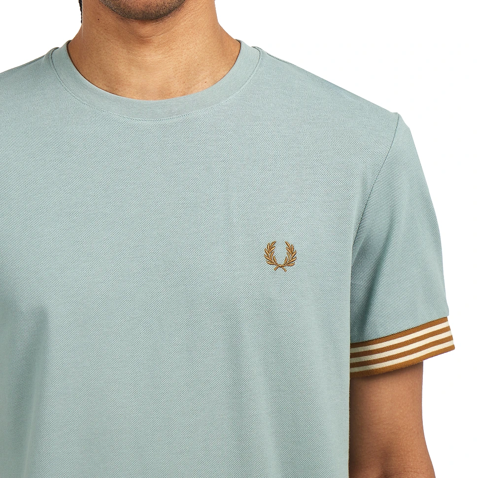 Fred Perry - Striped Cuff T-Shirt