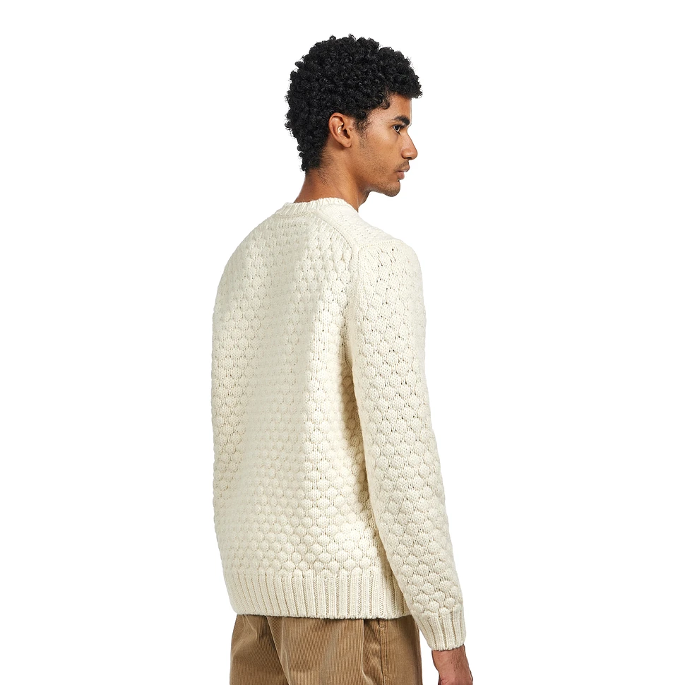 Lacoste - Carded Wool Fancy Knit Sweater