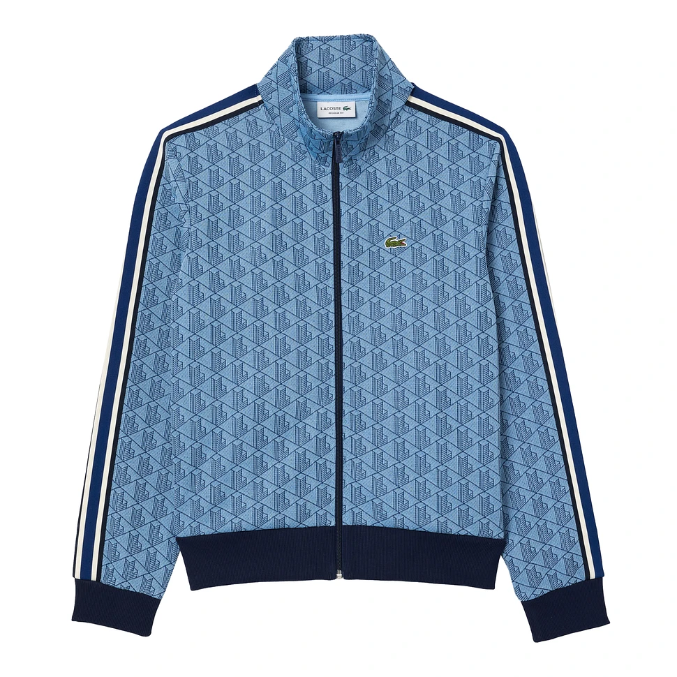 Lacoste - Paris Jacquard Monogram Track Jacket