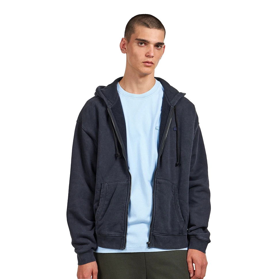 Lacoste - Washed Effect Fleece Hoodie