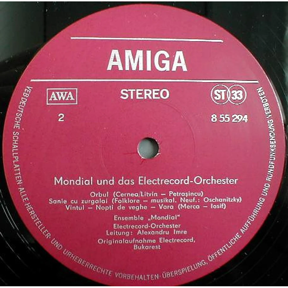 Mondial Und Orchestra Electrecord - Mondial Und Das Electrecord-Orchester
