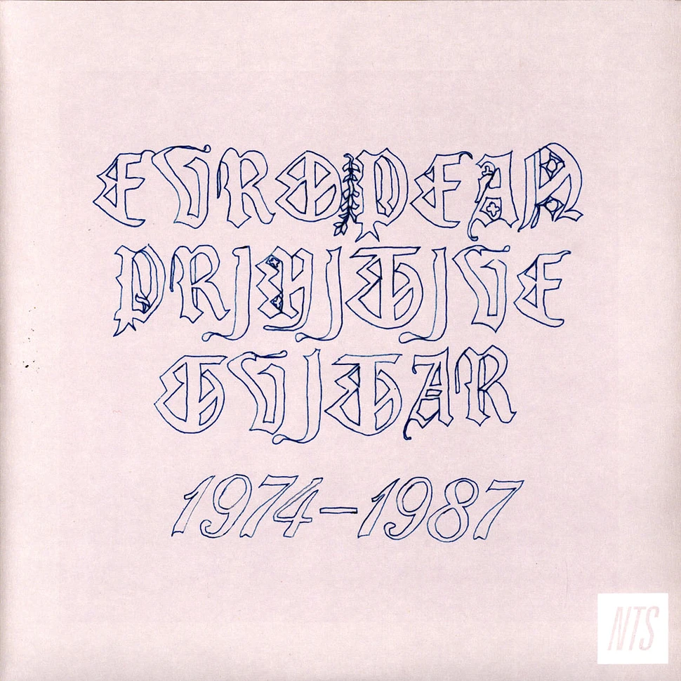 V.A. - European Primitive Guitar 1974-1987 Clear Vinyl Edition