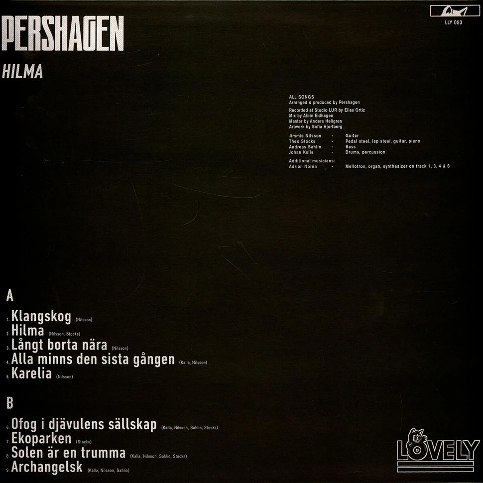 Pershagen - Hilma Green Vinyl Edition