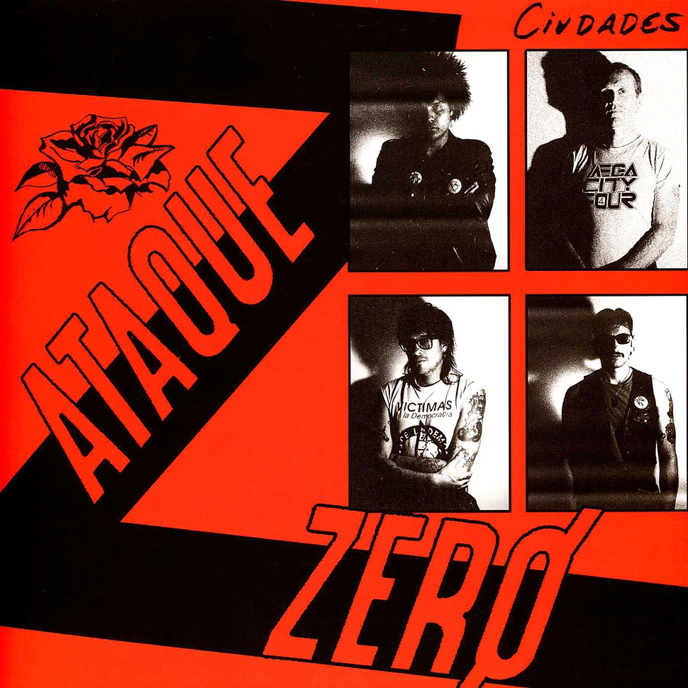 Ataque Zero - Ciudades Black Vinyl Edition