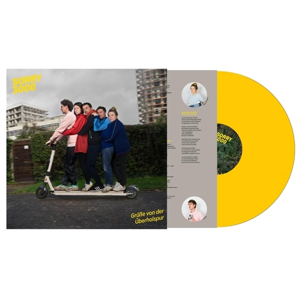 Sorry3000 - Grüsse Von Der Ueberholspur Yellow Vinyl Edition