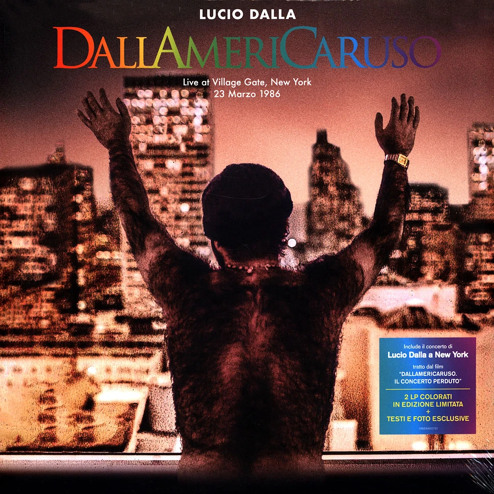 Lucio Dalla - Dallamericaruso - Live At Village Gate New York 1986 - Vinyl  2LP - 2024 - EU - Original
