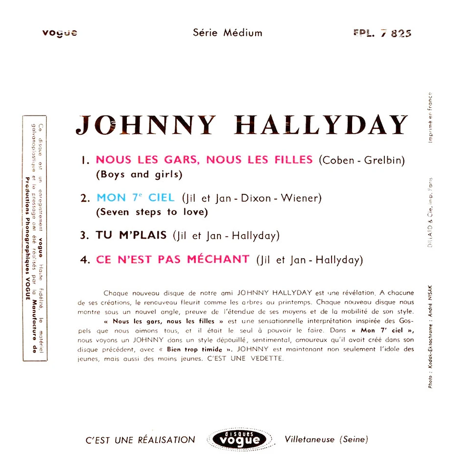 Johnny Hallyday - Nous Les Garsnous Les Filles