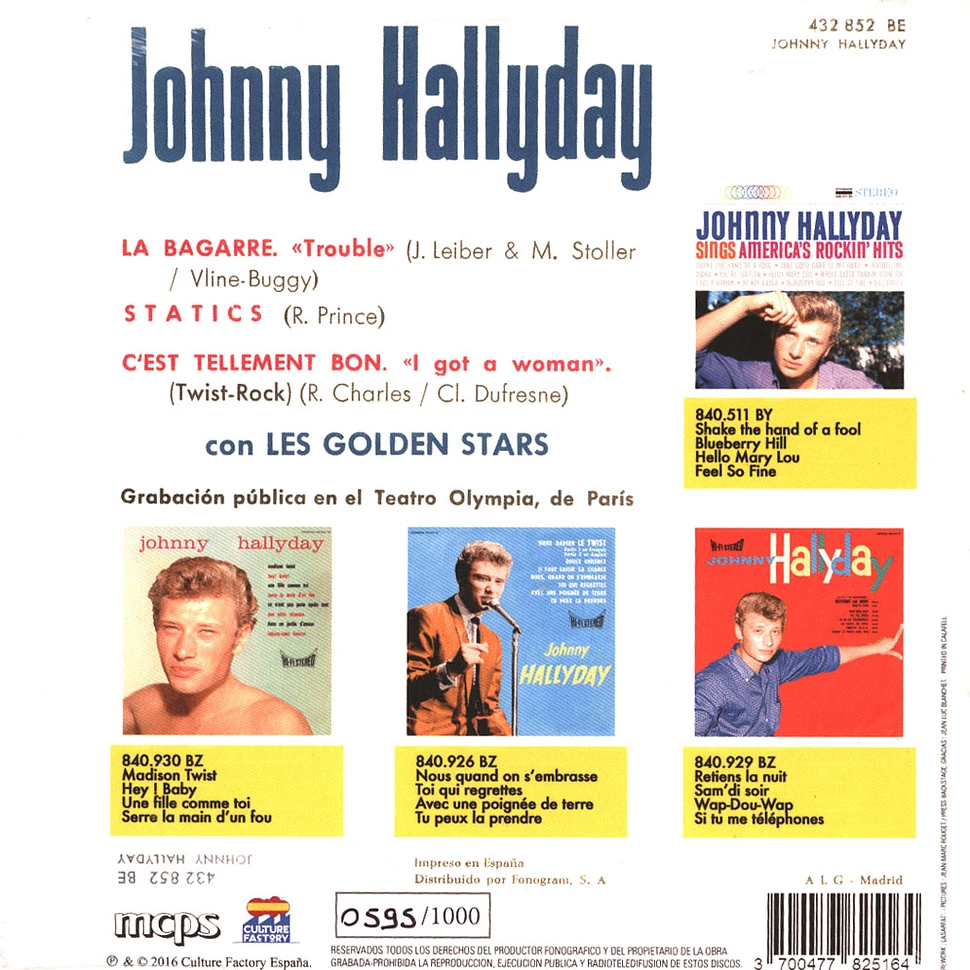Johnny Hallyday - La Bagarre
