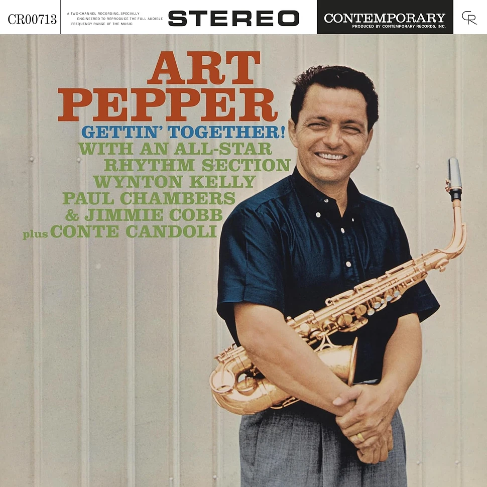 Art Pepper - Gettin Together Limited Contemporary Records