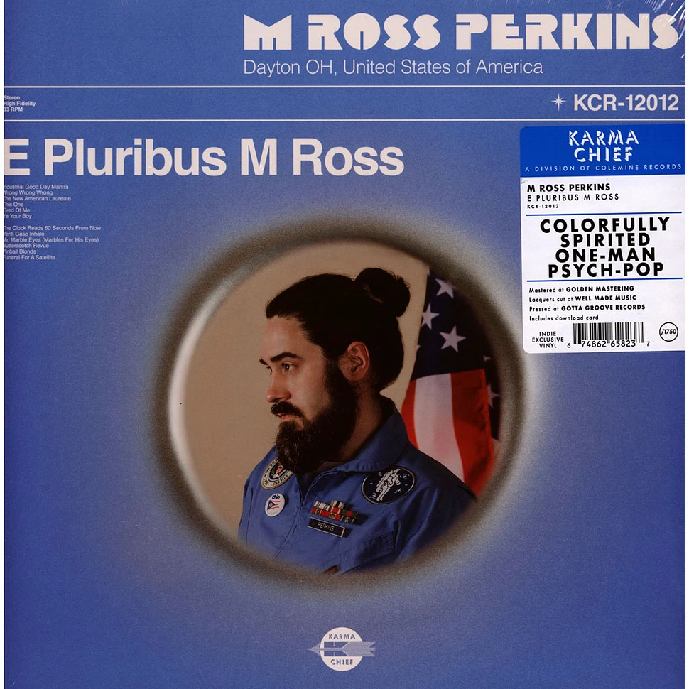M Ross Perkins - E Pluribus M Ross Clear Vinyl Edition
