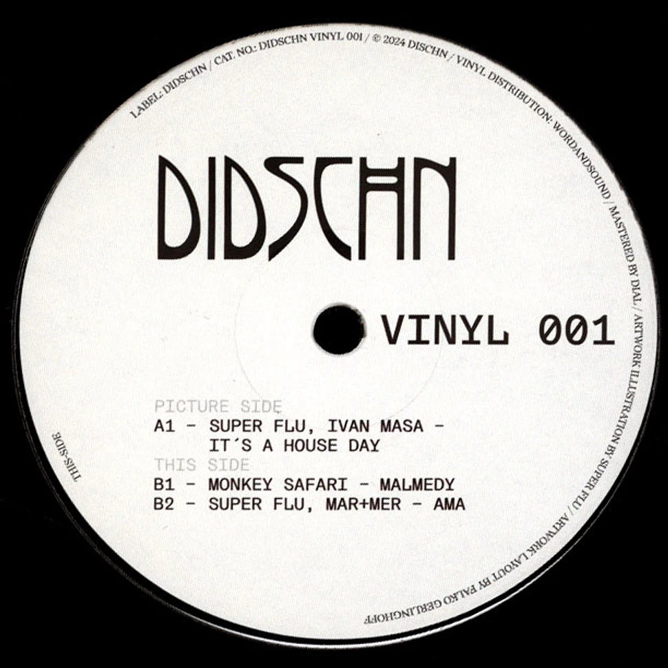 Super Flu, Ivan Masa, Monkey Safari, Mar+Mer - Didschn Vinyl 001