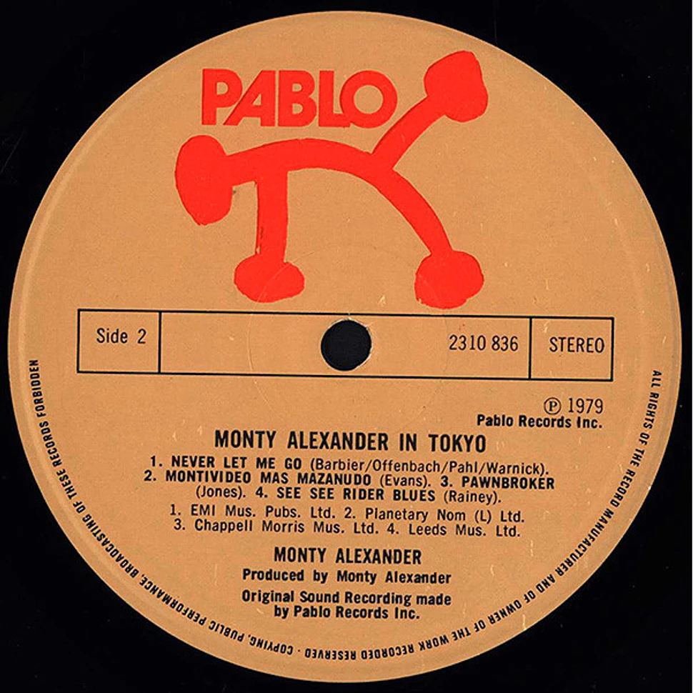 Monty Alexander - In Tokyo