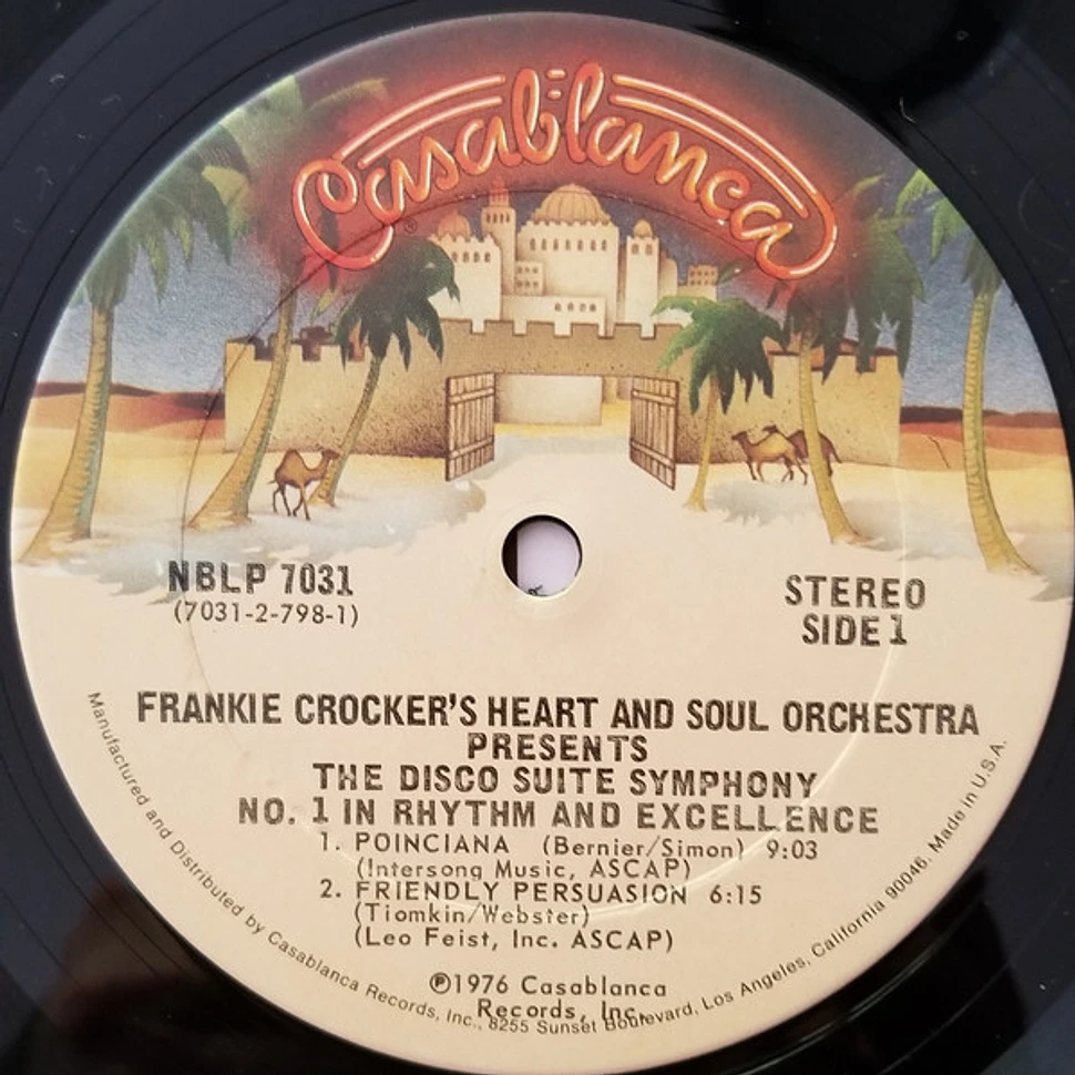 The Heart And Soul Orchestra - Presents The Disco Suite Symphony No. 1 In Rhythm And Excellence