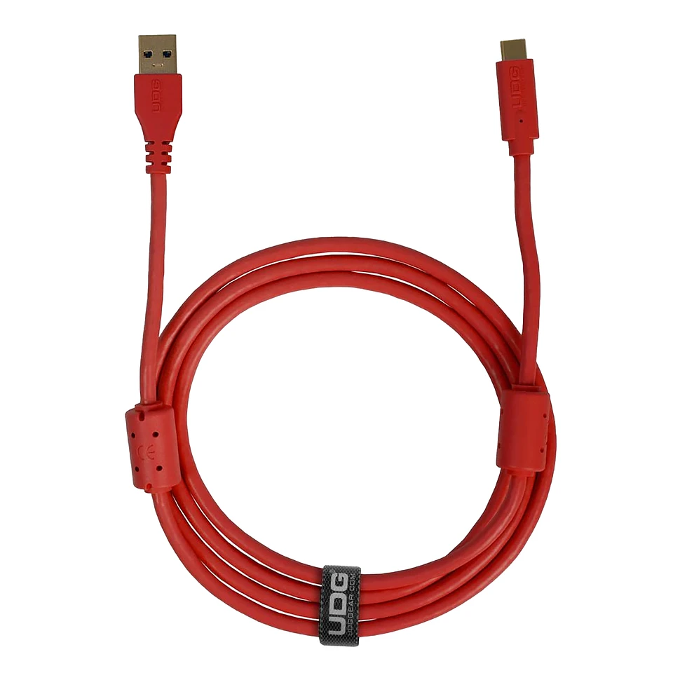 UDG - Ultimate Audio Cable USB 3.0 C-A Red Straight 1,5m