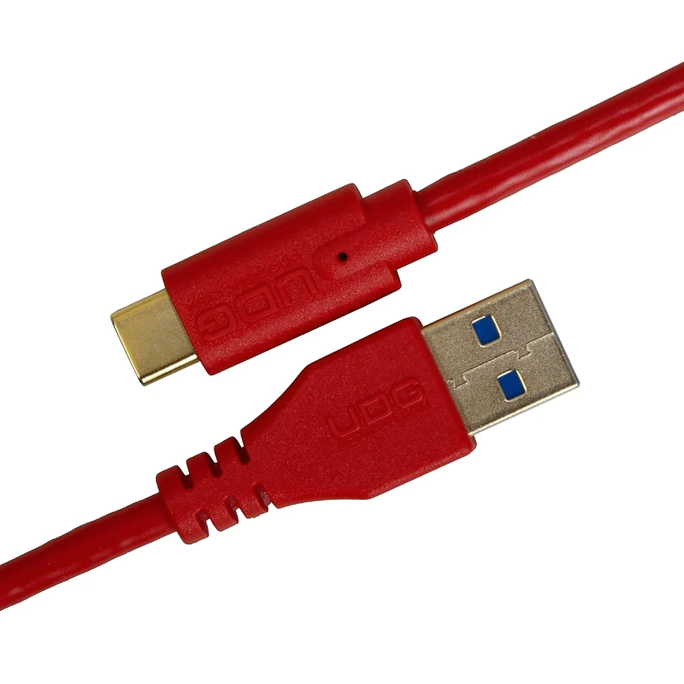 UDG - Ultimate Audio Cable USB 3.0 C-A Red Straight 1,5m