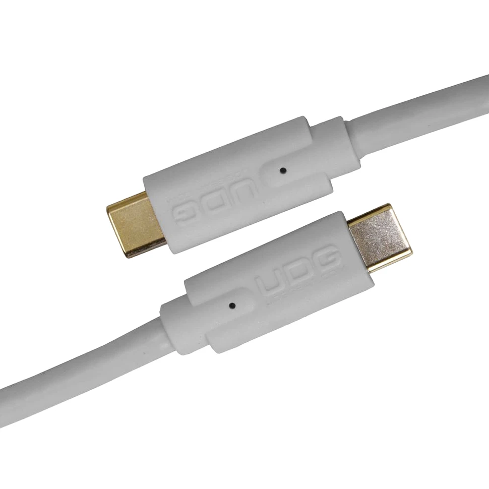 UDG - UDG Ultimate Audio Cable USB 3.2 C-C White Straight 1,5m
