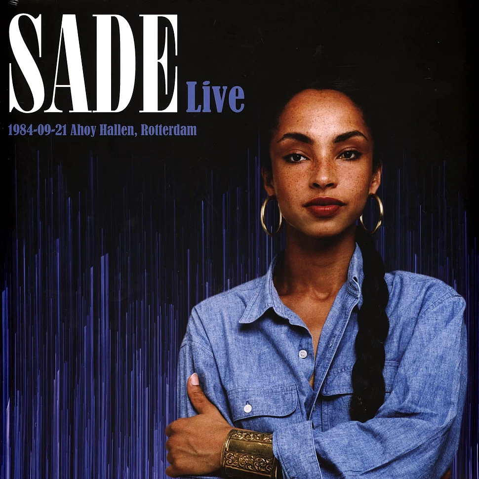 Sade - Live 1984 Ahoy Hallen Rotterdam Blue Vinyl Edition