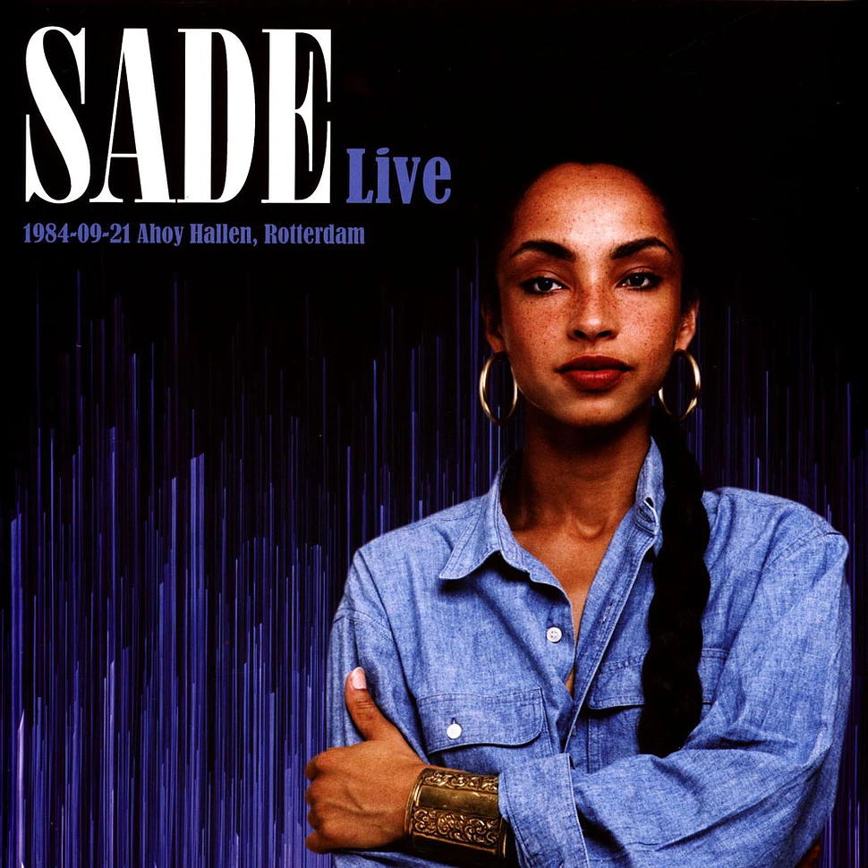 Sade - Live 1984 Ahoy Hallen Rotterdam Blue Vinyl Edition