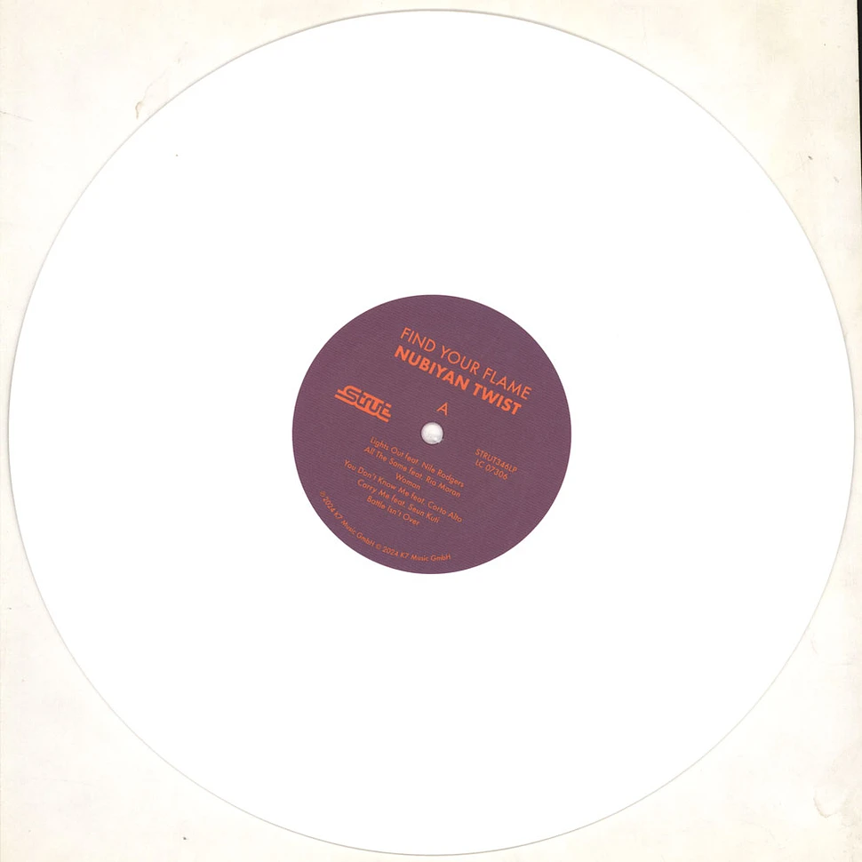 Nubiyan Twist - Find Your Flame White Colored Vinyl Edition