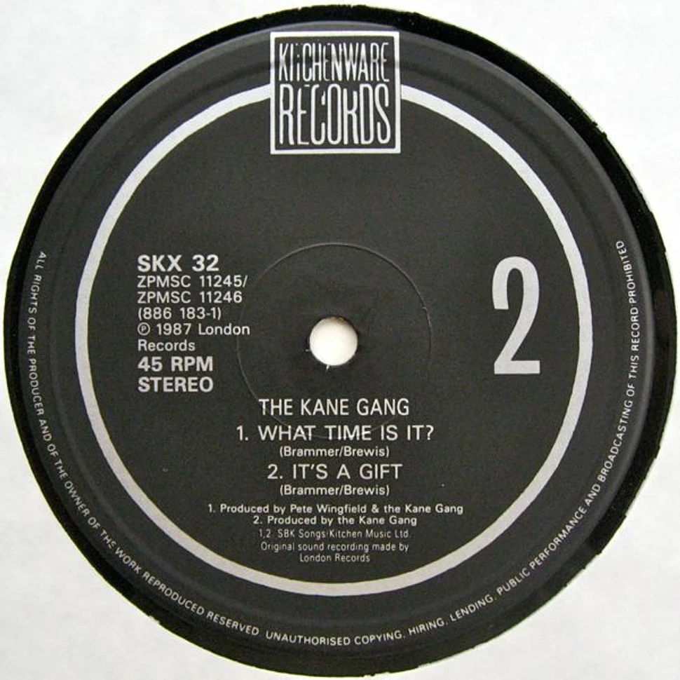 The Kane Gang - What Time Is It?