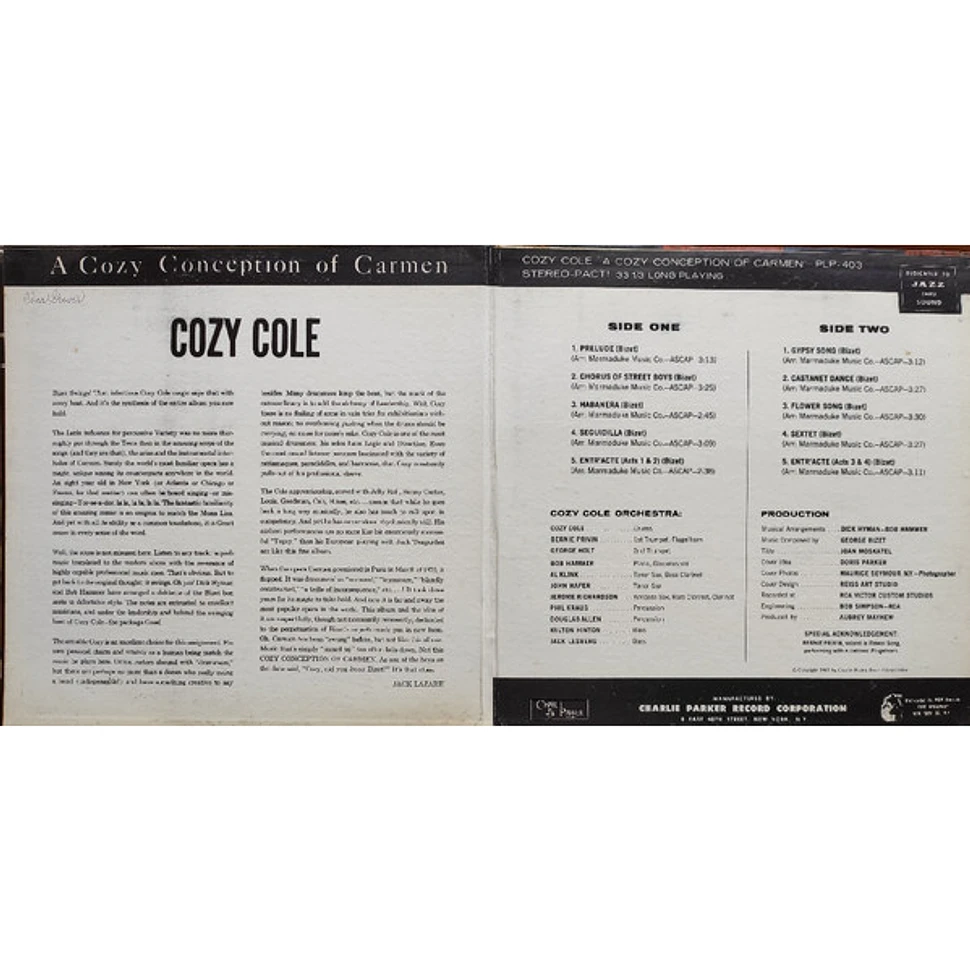 Cozy Cole - A Cozy Conception Of Carmen