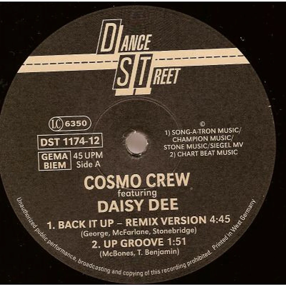 Cosmo Crew Featuring Daisy Dee - Back It Up