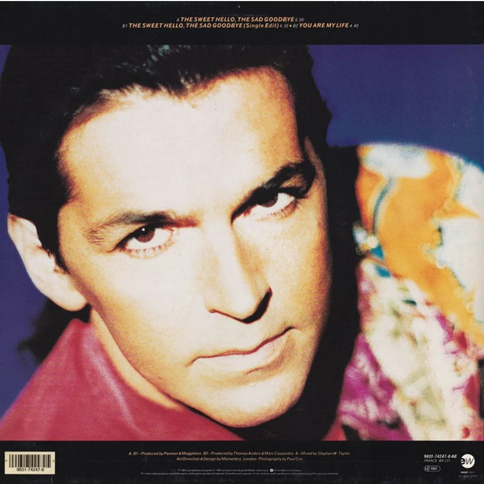 Thomas Anders - The Sweet Hello, The Sad Goodbye - Vinyl 12