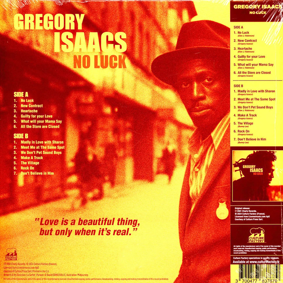 Gregory Isaacs - No Luck