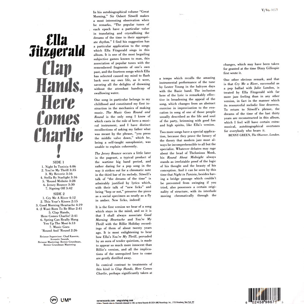 Ella Fitzgerald - Clap Hands Here Comes Charlie!