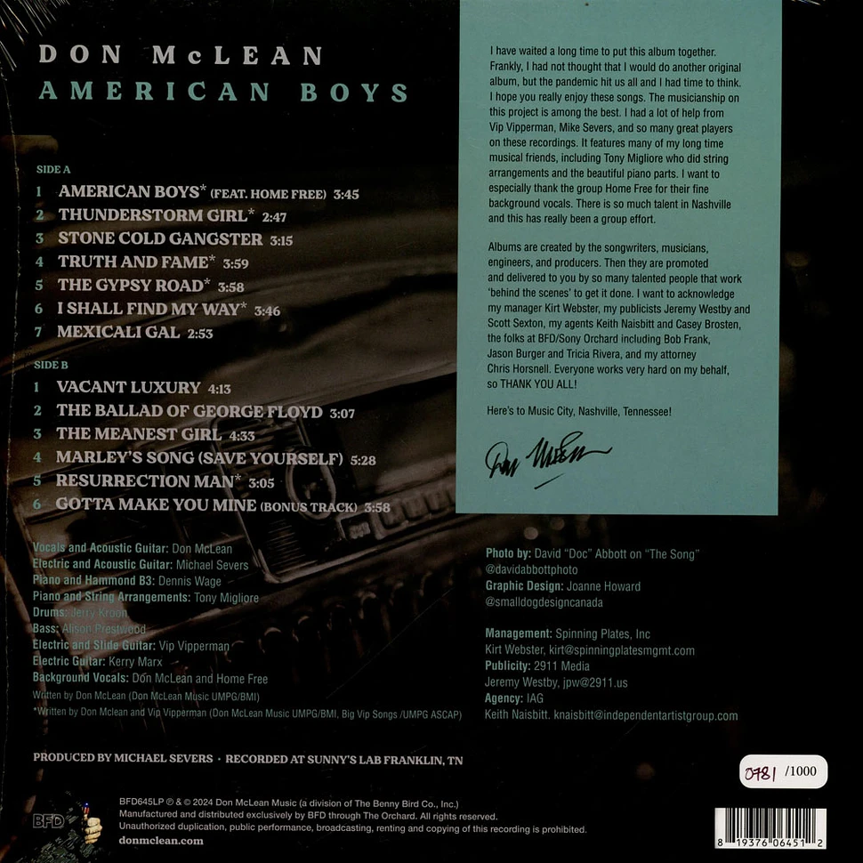 Don McLean - American Boys