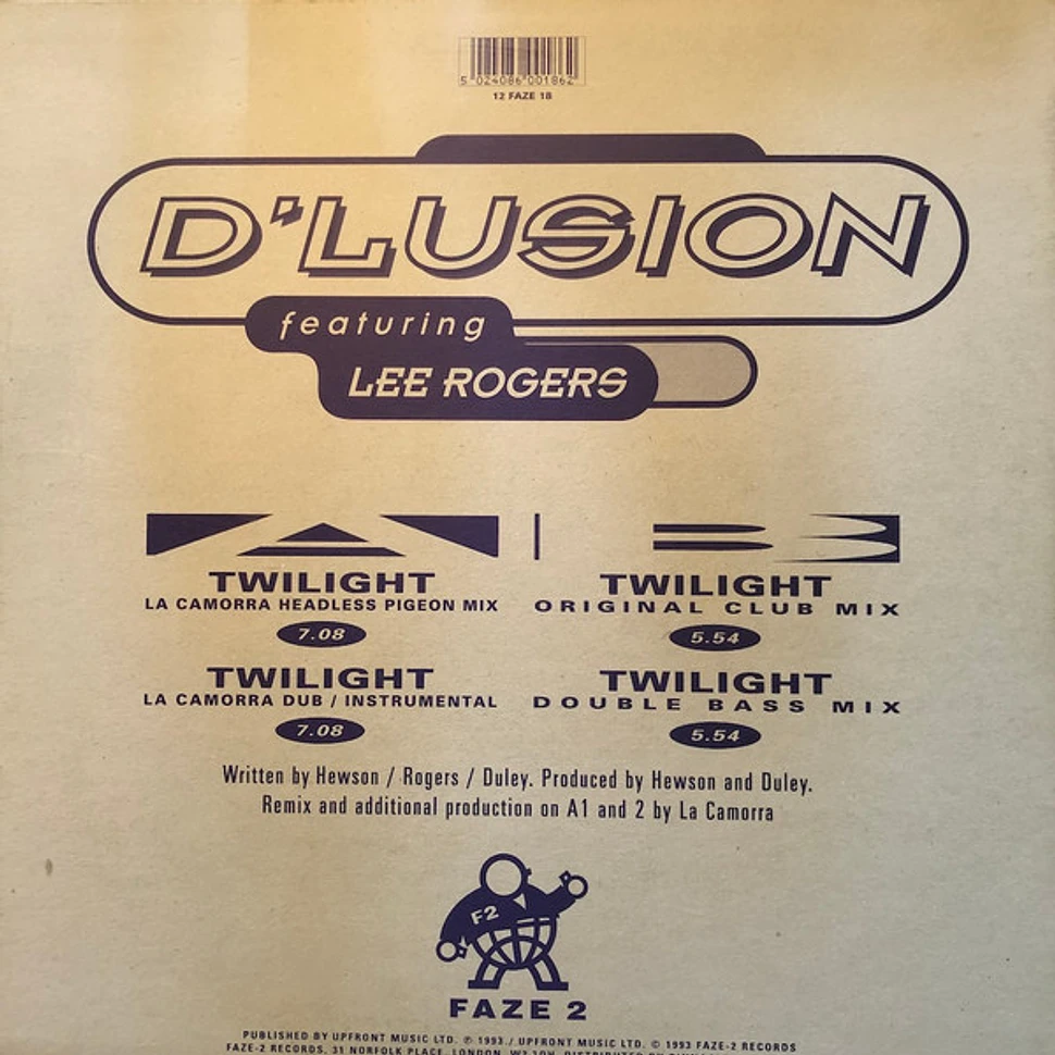 D'lusion Featuring Lee Rogers - Twilight