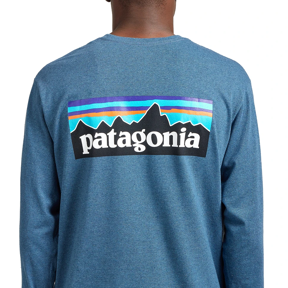 Patagonia - Long-Sleeved P-6 Logo Responsibili-Tee