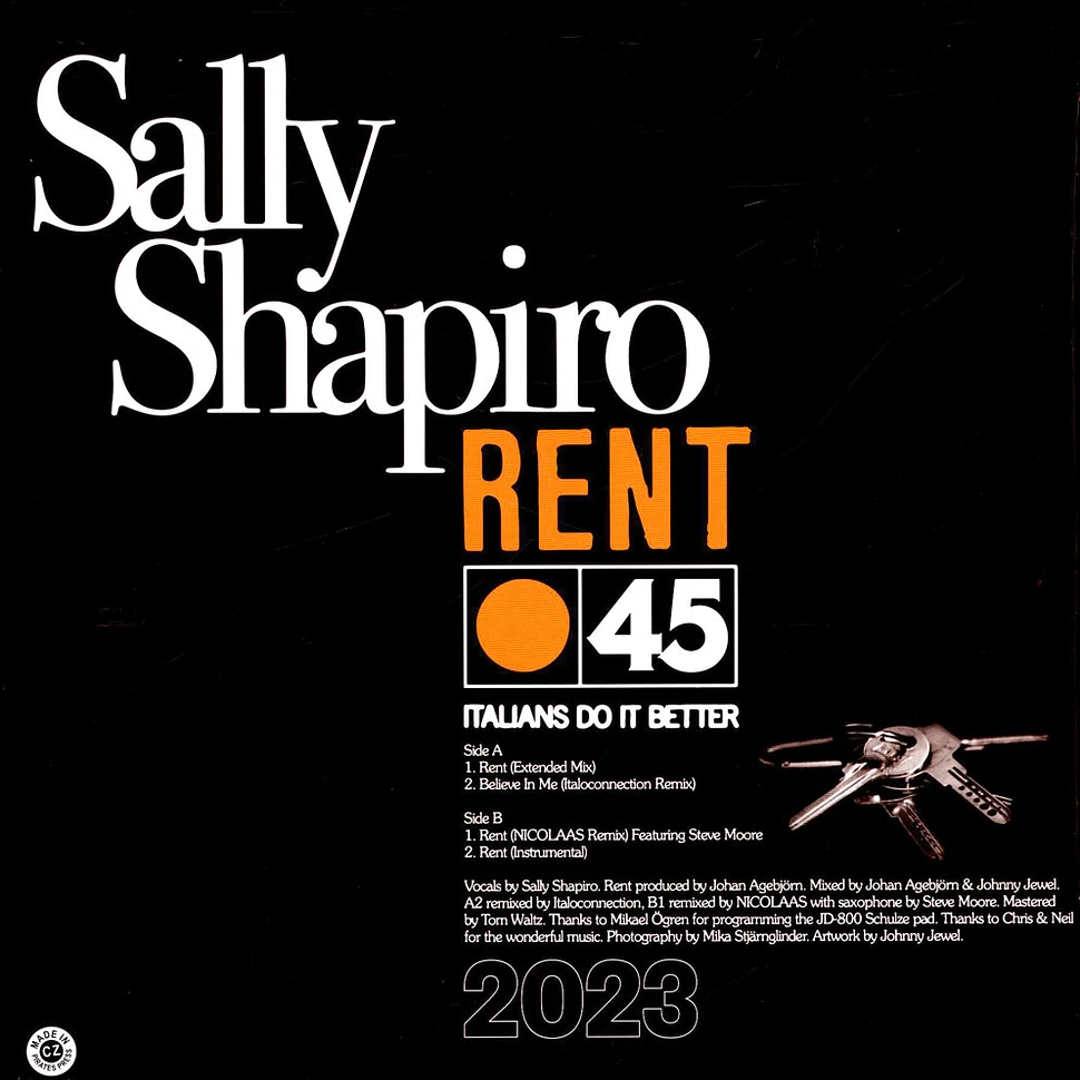 Sally Shapiro - Rent Clear Vinyl Edition