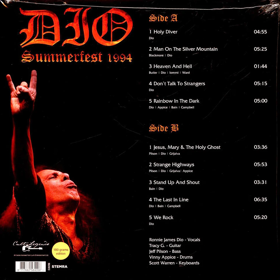 Dio - Summerfest 1994