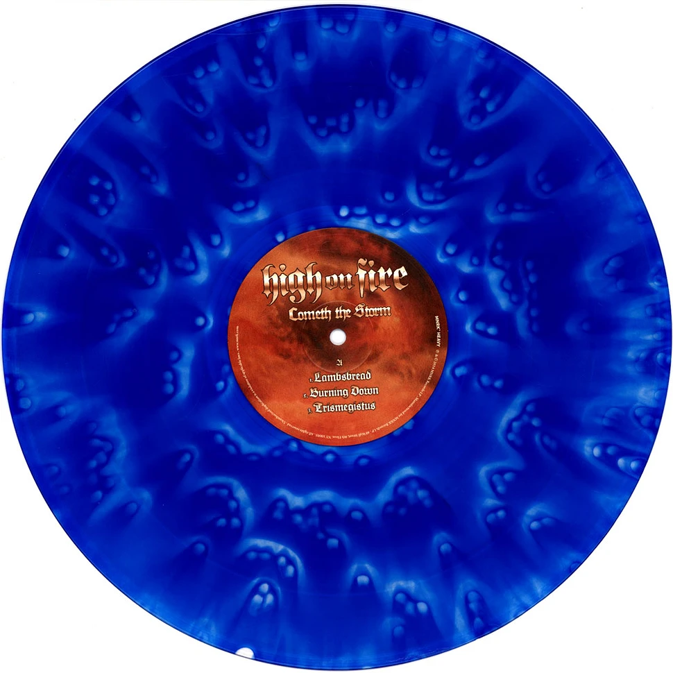 High On Fire - Cometh The Storm Ghostly: Cobalt & Milky Clear Vinyl Edition