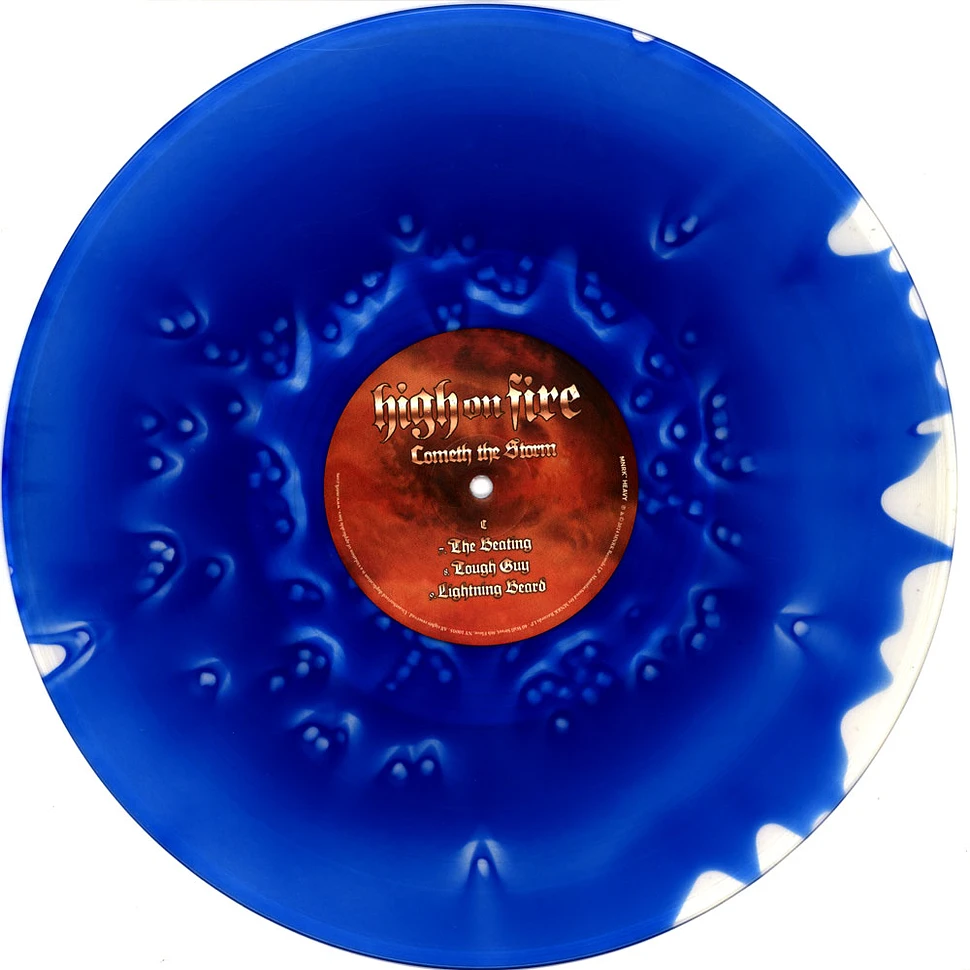 High On Fire - Cometh The Storm Ghostly: Cobalt & Milky Clear Vinyl Edition