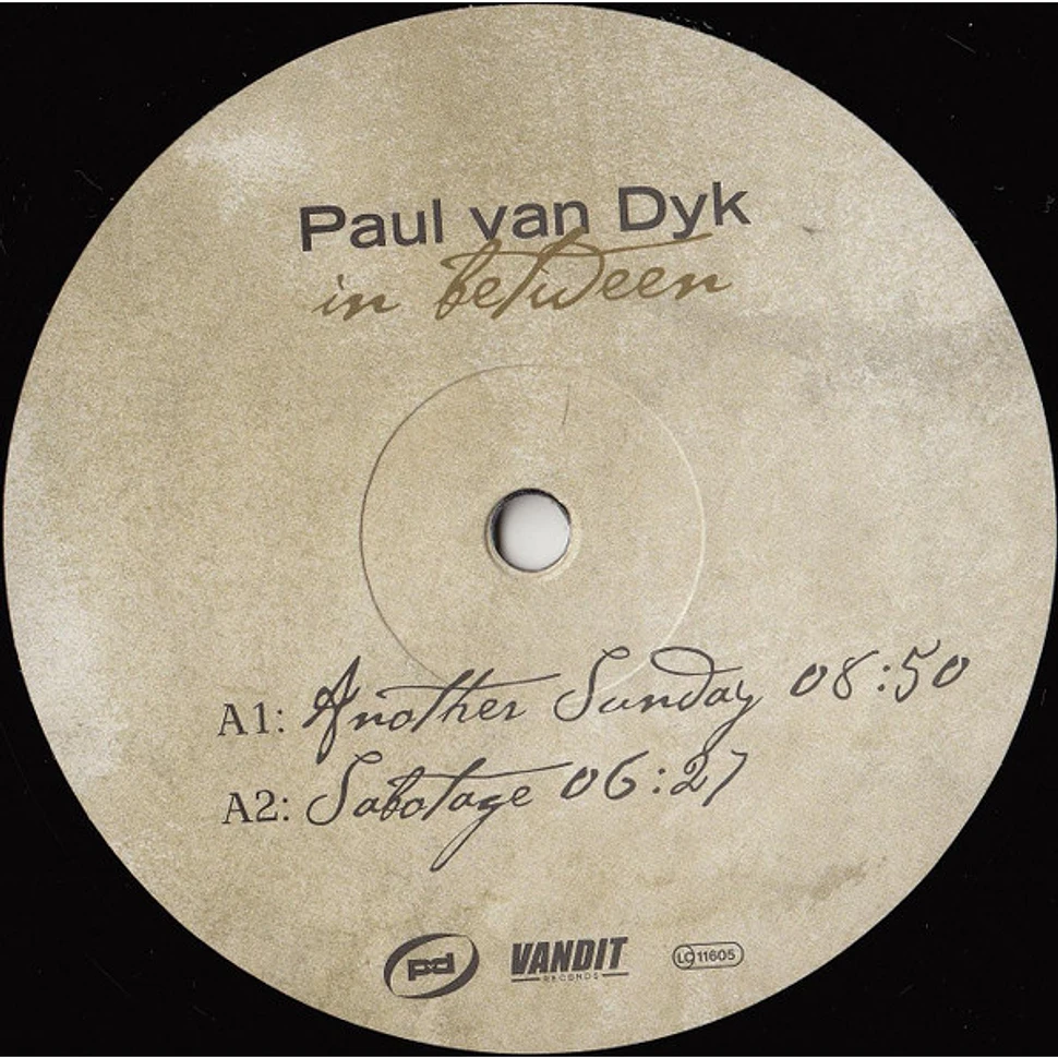 Paul van Dyk - In Between