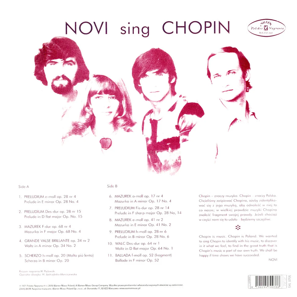 Novi Singers - Novi Sing Chopin