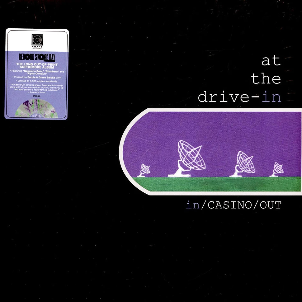 At The Drive In - In/Casino/Out Record Store Day 2024 Purple & Green Smoke Vinyl Edition