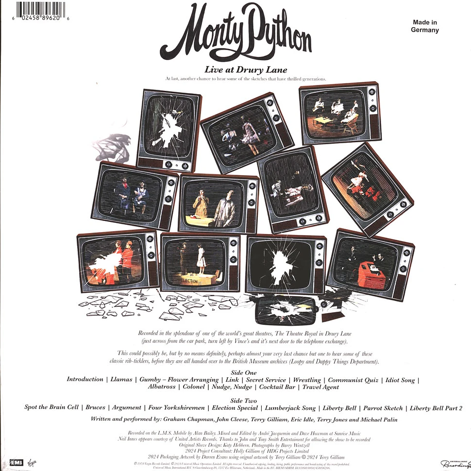 Monty Python - Live At Drury Lane Record Store Day 2024 Picture Disc Vinyl Edition