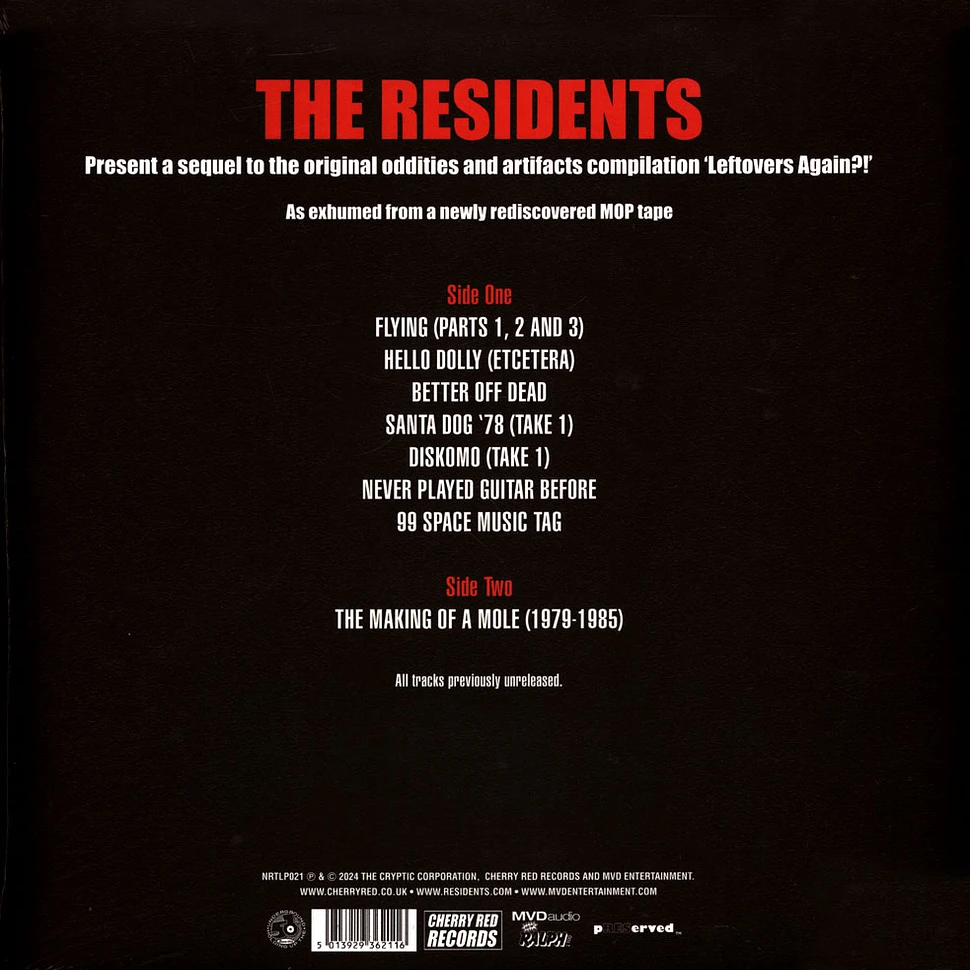 The Residents - Leftovers Again!? Again!?!?! Record Store Day 2024 Black Vinyl Edition