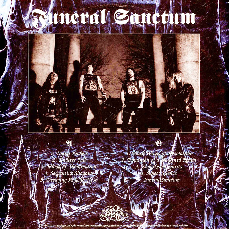 Witch Vomit - Funeral Sanctum Black Vinyl Edition