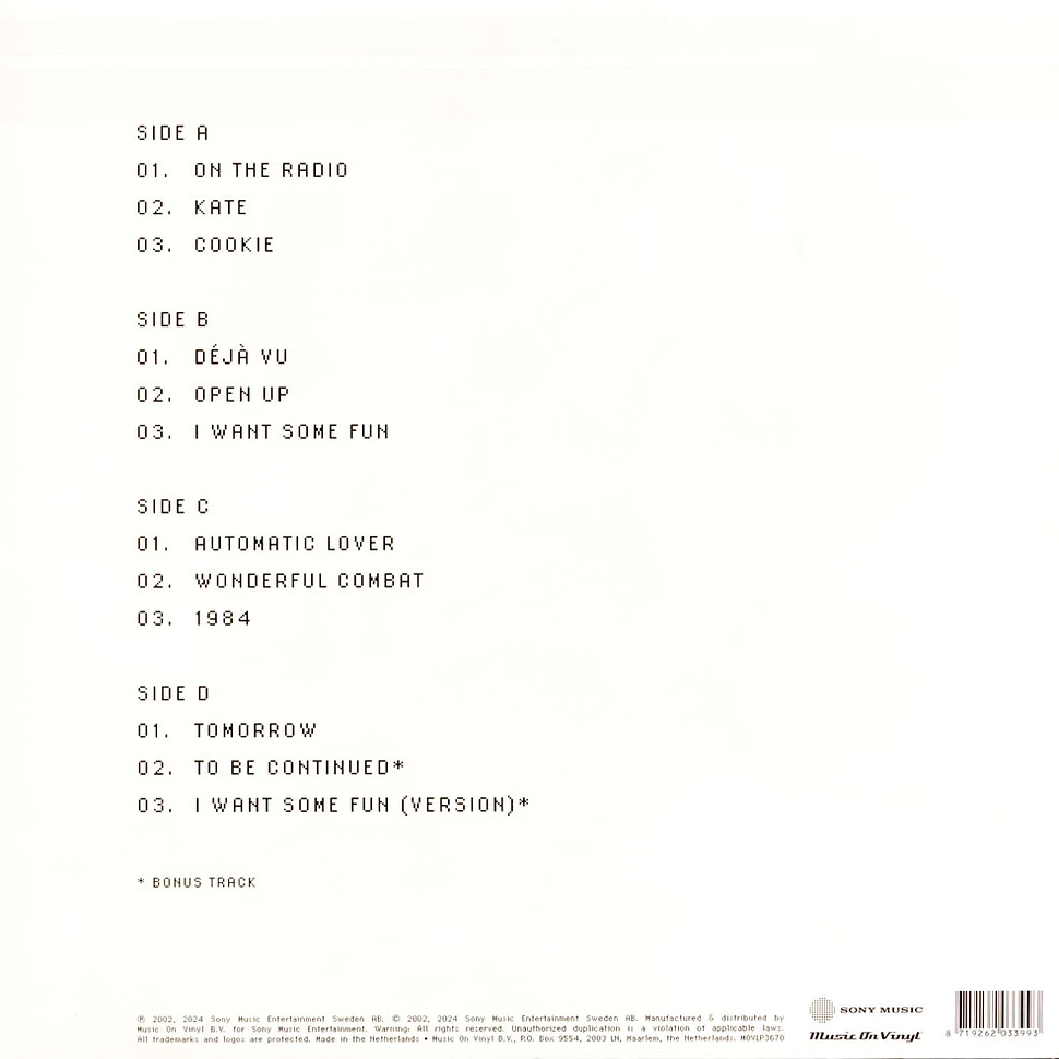 JayJay Johanson Antenna Record Store Day 2024 Colored Vinyl Edition