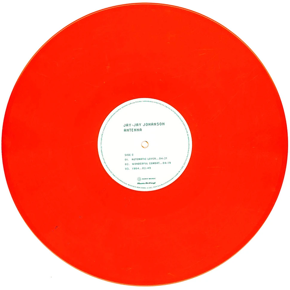 JayJay Johanson Antenna Record Store Day 2024 Colored Vinyl Edition